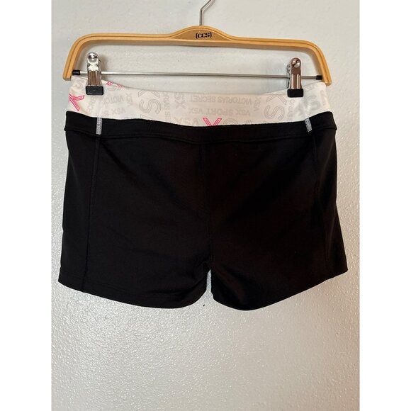 Victoria's Secret VSX Black Supermodel Shorts Size M - Picture 2 of 6
